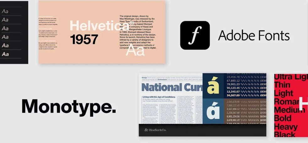 Масштабне оновлення Adobe Fonts: понад 1 500 нових шрифтів тепер доступні для користувачів