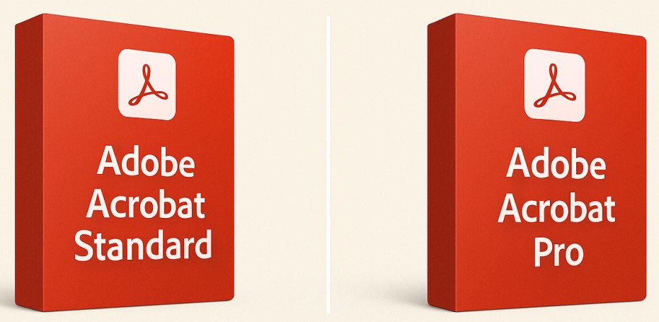 Порівняння Adobe Acrobat Standard та Pro у 2025 році: яку версію обрати?
